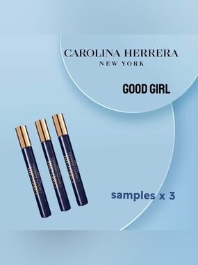 🇺🇸🆕📦NIB CAROLINE HERERRA | 3x SAMPLES | Sensational 3️⃣ Good Girl